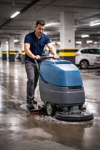 Limpieza de parkings en Castellar del Vallès