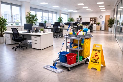 Limpieza de oficinas en Castellar